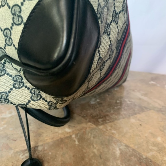 ❤️❤️SOLD❤️❤️Gucci vintage PVC Boston bag - Picture 4 of 15